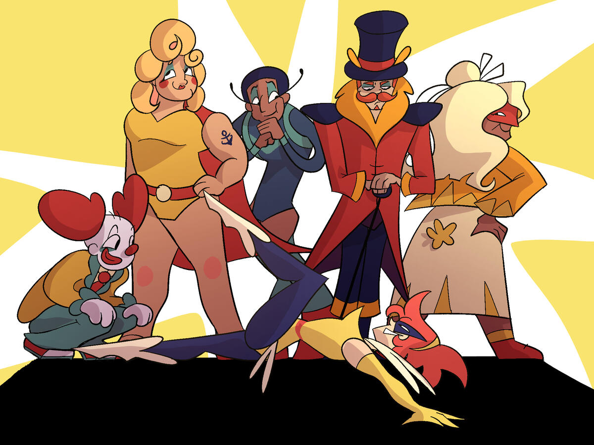 Circus Group Picture Circus Group Picture